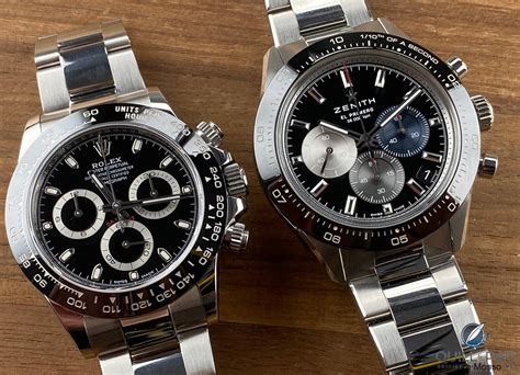 zenith daytona vs rolex